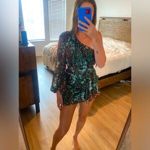 Vici floral mini dress